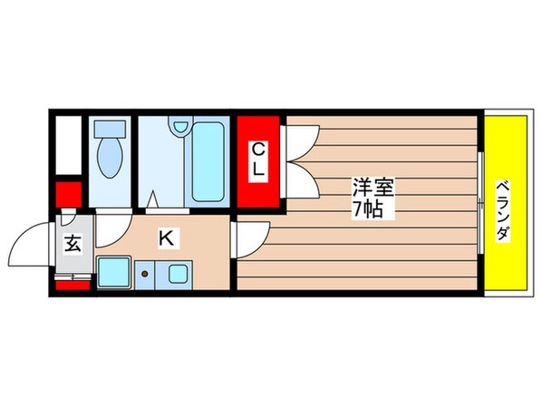 ヒルズｍｙの物件間取画像